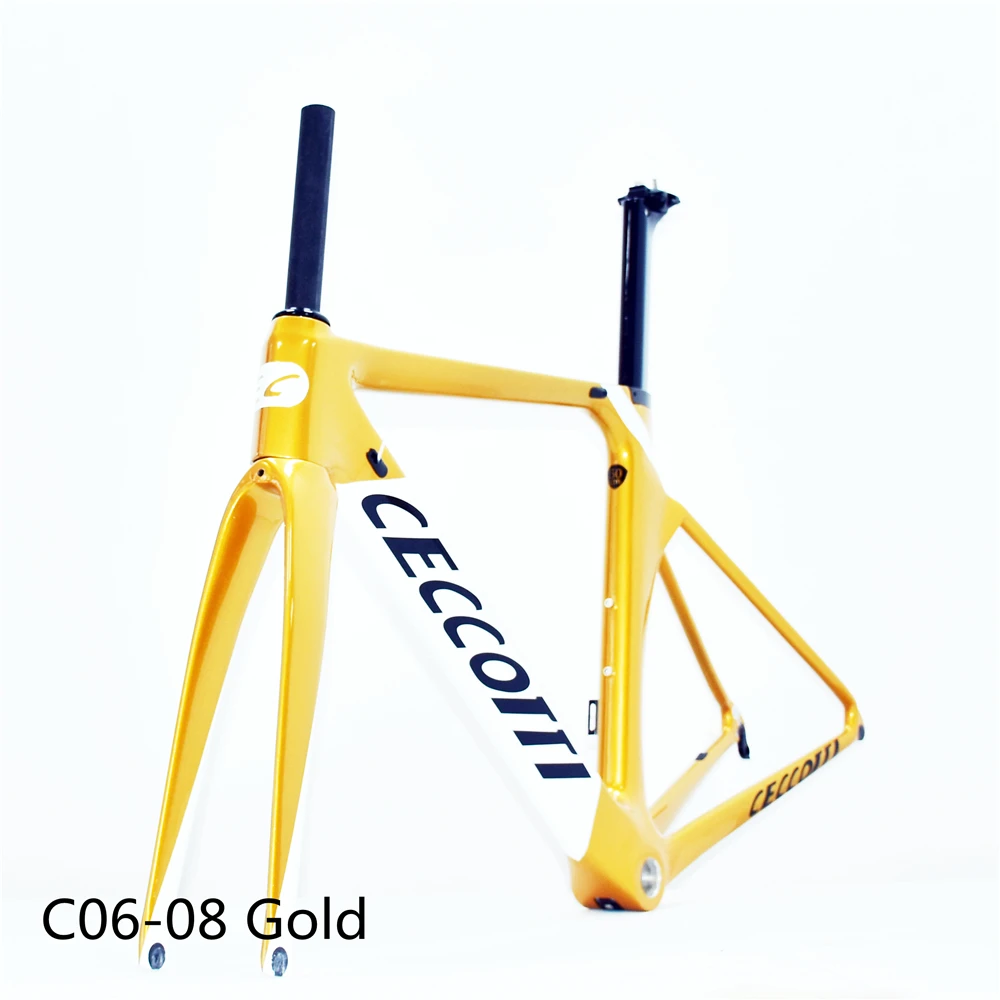 Карбоновая рама шоссейного велосипеда нижний кронштейн BSA V-образный обод