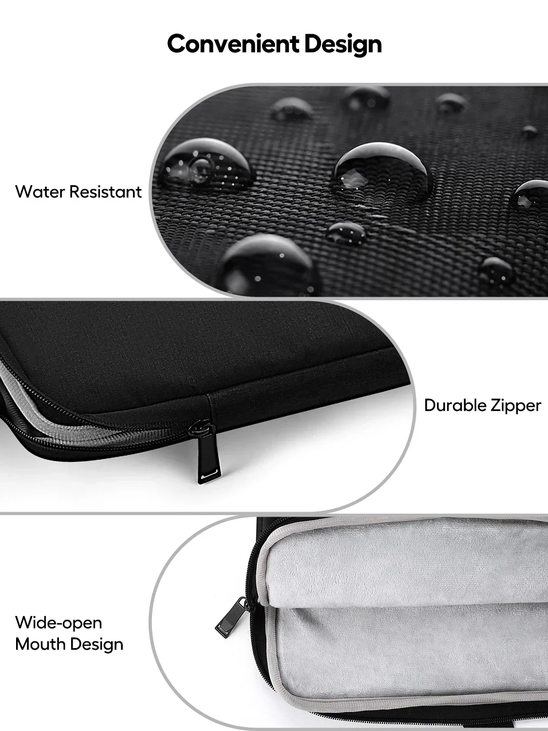 Сумка для ноутбука 19 5 дюйма из полиэстера защитный Вертикальный чехол с карманом