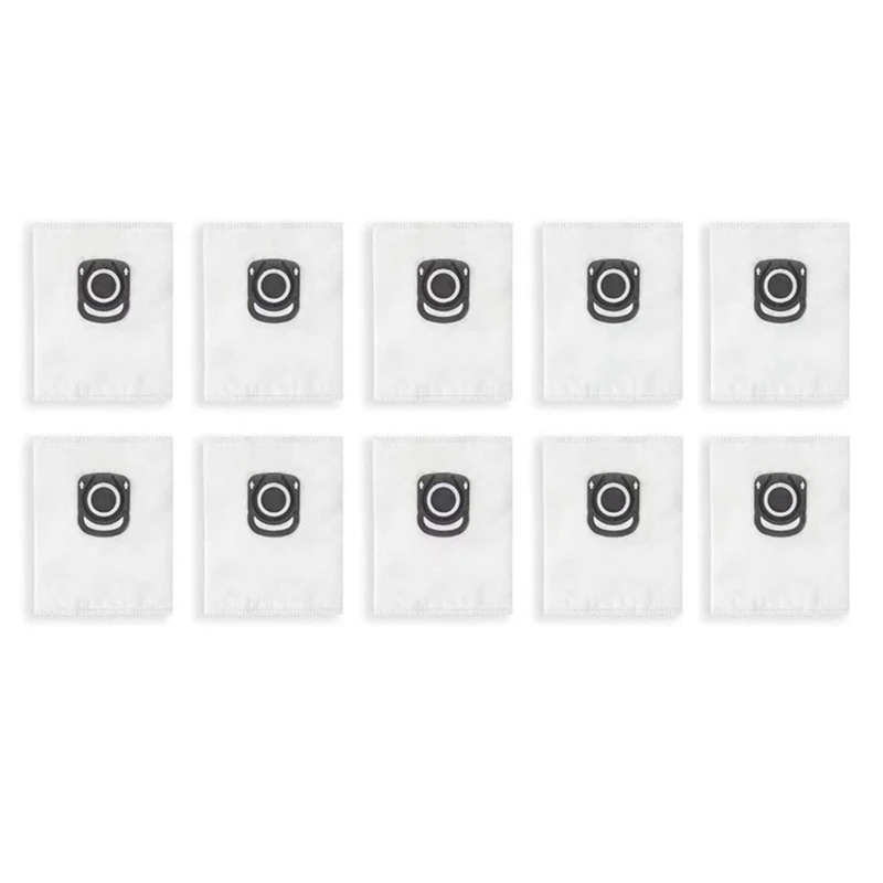 

10Pack ZR200520 ZR200720 Vacuum Cleaner Bags For Rowenta Hygiene+ Silence Force, Compact Power, X-Trem Power Dust Bags