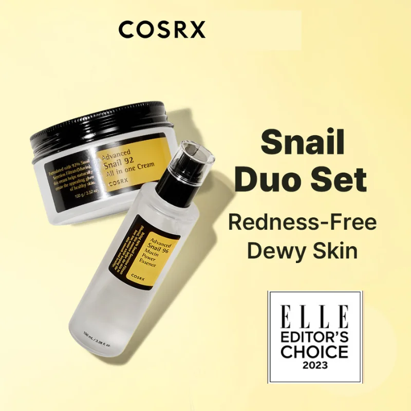 

COSRX Snail Mucin 96% Power Anti-aging Fade Fine Lines Repairing Essence Lift Firm Acne Treatment Facial Care Products 100ml