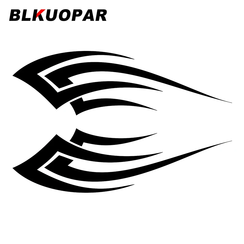 

BLKUOPAR для племенного пламени, автомобильные наклейки, креативные, с защитой от царапин, искусственный модный шлем для RV