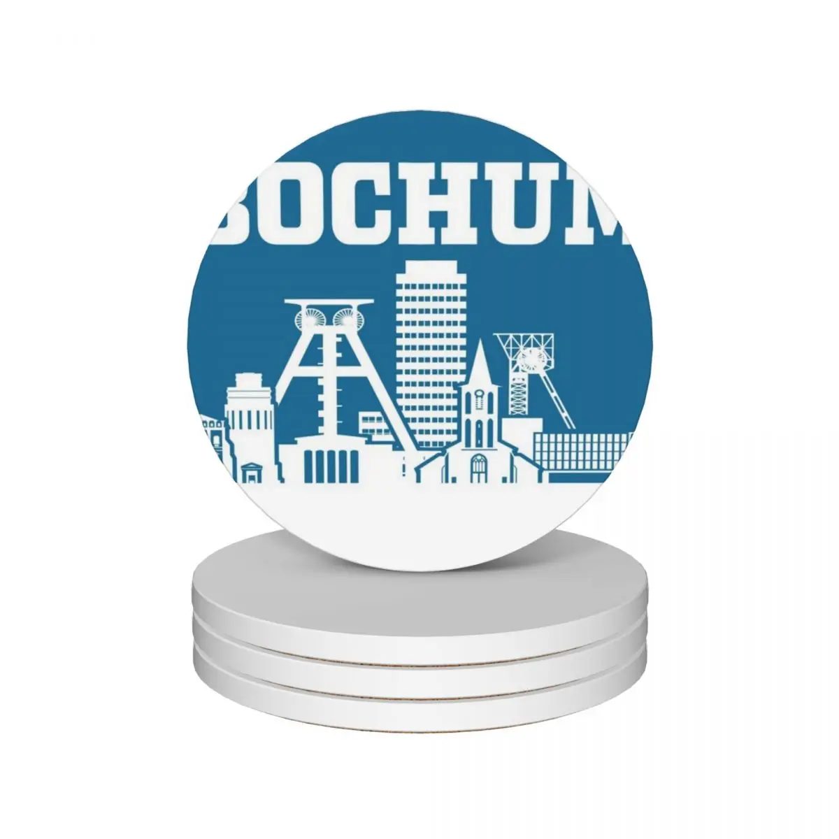 Керамические подставки Bochum (набор из 4) кухонные принадлежности с животными