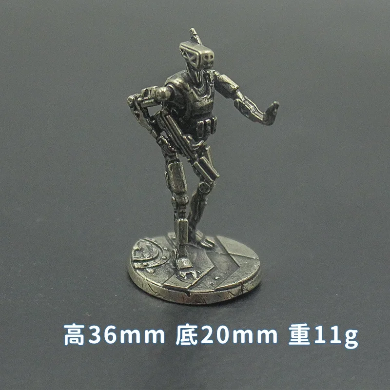 

Модель робота в ретро стиле, манекены солдат, киберпанк, настольные украшения, подарки, украшения для автомобиля