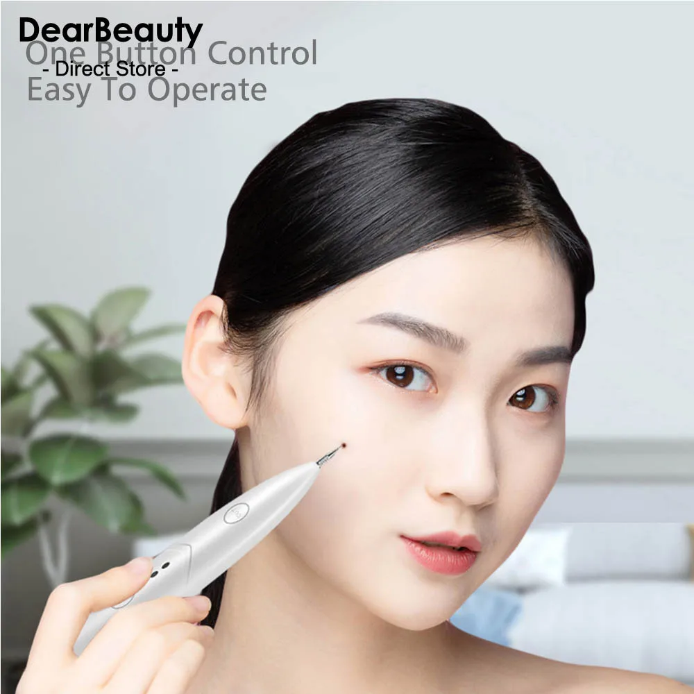 

Freckle Remover Machine Mini Laser Plasma Pen Mole Removal Dark Spot Remover Skin Wart Tag Tattoo Remaval Tool For Women Beauty