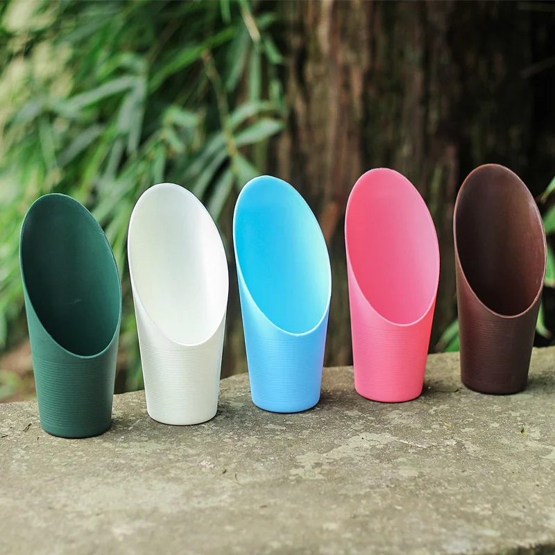 

Plastic enduring Bucket Shovel Potted Cultivation Cylinder Mini Fleshy Plant Soil Spade Shovel Garden Tools