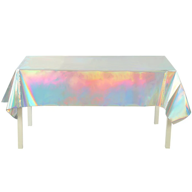S Foil Tablecloth Party Decoration
