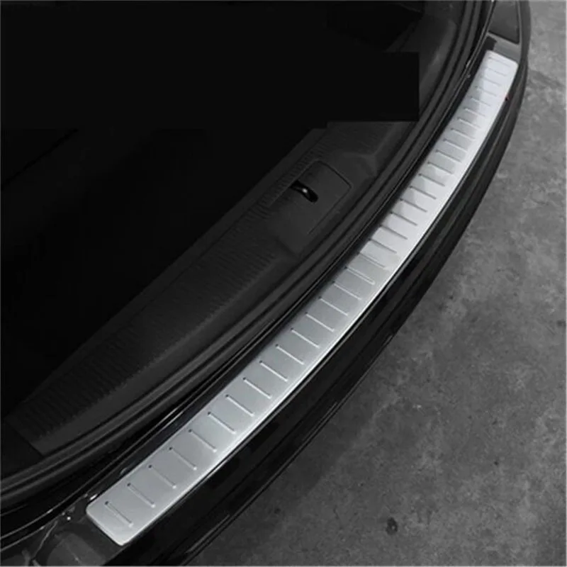 

Stainless Steel Rear Bumper Protector Sill Trunk Tread Plate Trim For Volkswagen sharan 2011 - 2017 2018 2019 2020 Car styling