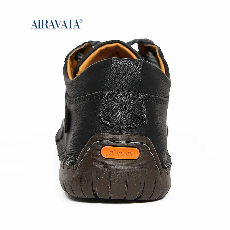 Fashion Men Casual Outdoor Walking Shoes Comfortable Lace Up Shoes Non-slip Flat Shoes Size 38-48