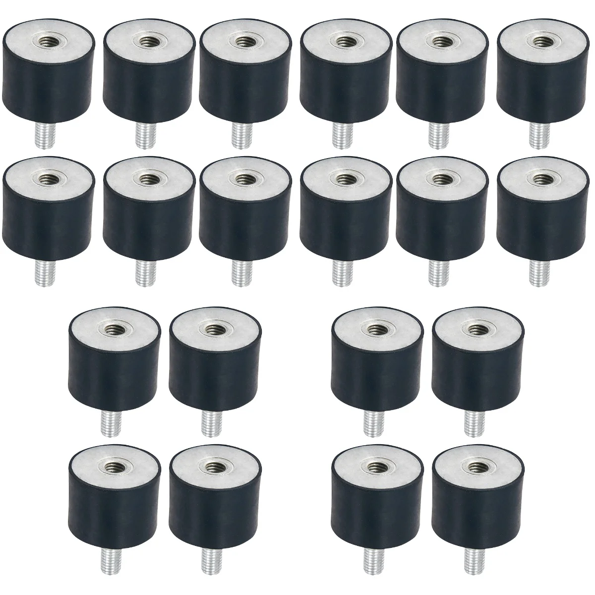 

20 pcs Machinist Toolss Anti-vibration Rubber Damping Pads for Refrigerator Ship Car