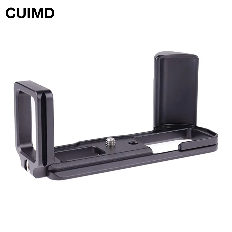 

Vertical Shoot Quick Release Plate Bracket Hand Grip for Olympus OM-D E-M10 Mark IV