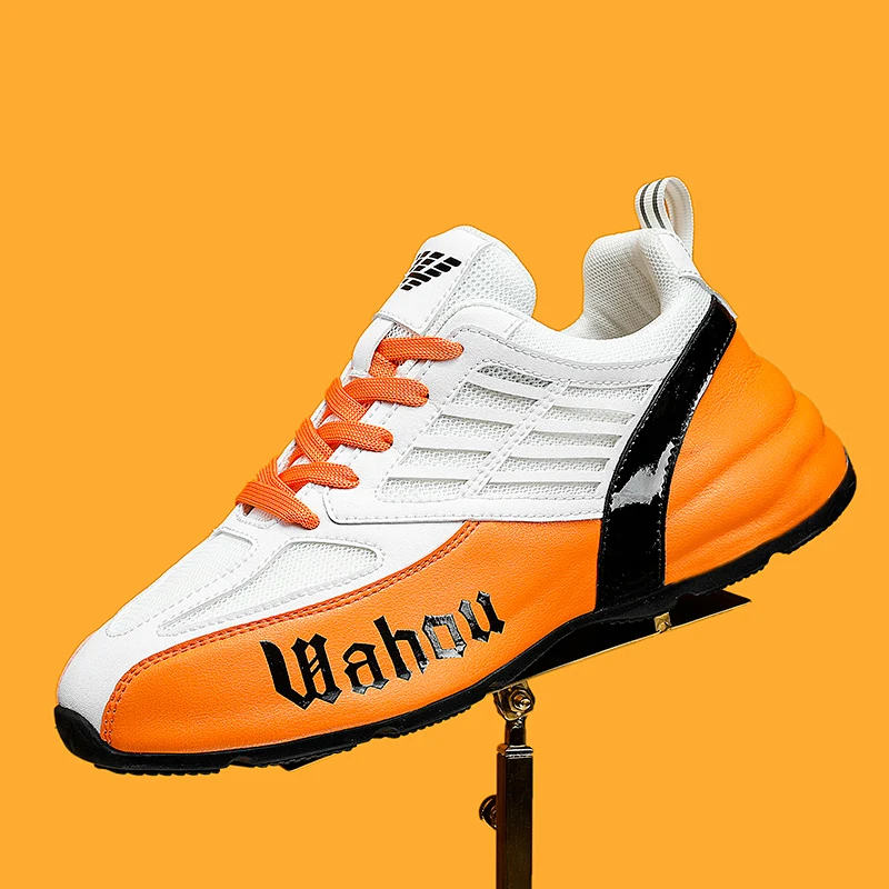 

2023 New Men Golf Shoes Anti Slip Sport Shoes Women Leather And Mesh Golf Training for Man Brand Designer Walking Shoes Female