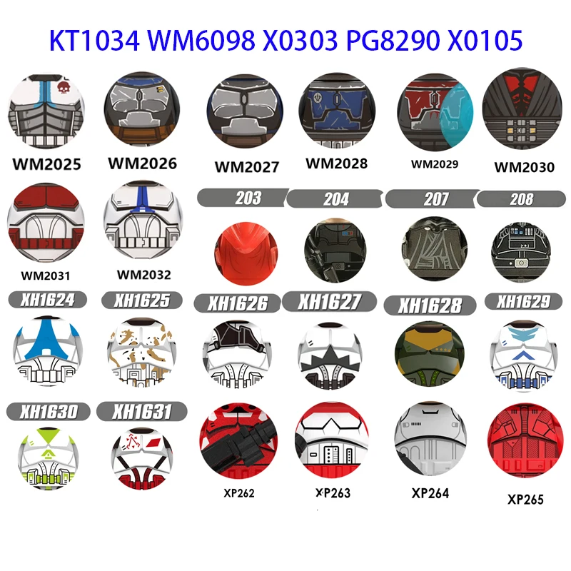 KT1034 KT1052 WM6098 X0303 PG8290 X0105 WM2025 XP266 X1627 WM6036 кубики Moc фотосессия дешевый робот-солдат