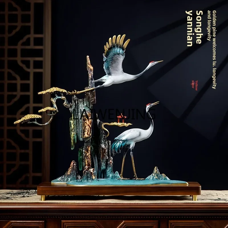SGF Сосновый кран Яннь цельномедный орнамент новые китайские декоративные