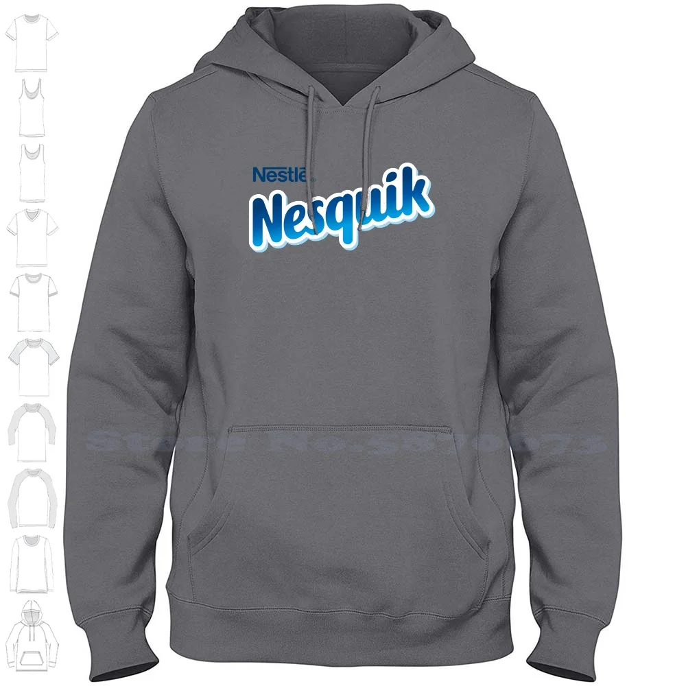 Модная толстовка с логотипом Nesquik худи высококачественные из 100% хлопка
