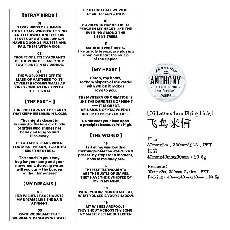 Journal GO прозрачная малярная лента 5x200 см