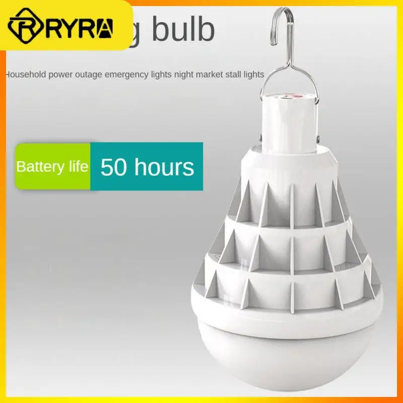 Abs Pendant Light Usb Charging Outdoor Lights Portable High Brightness Led Lights Lamp Bulb Solar Emergency Lamp Energy-saving