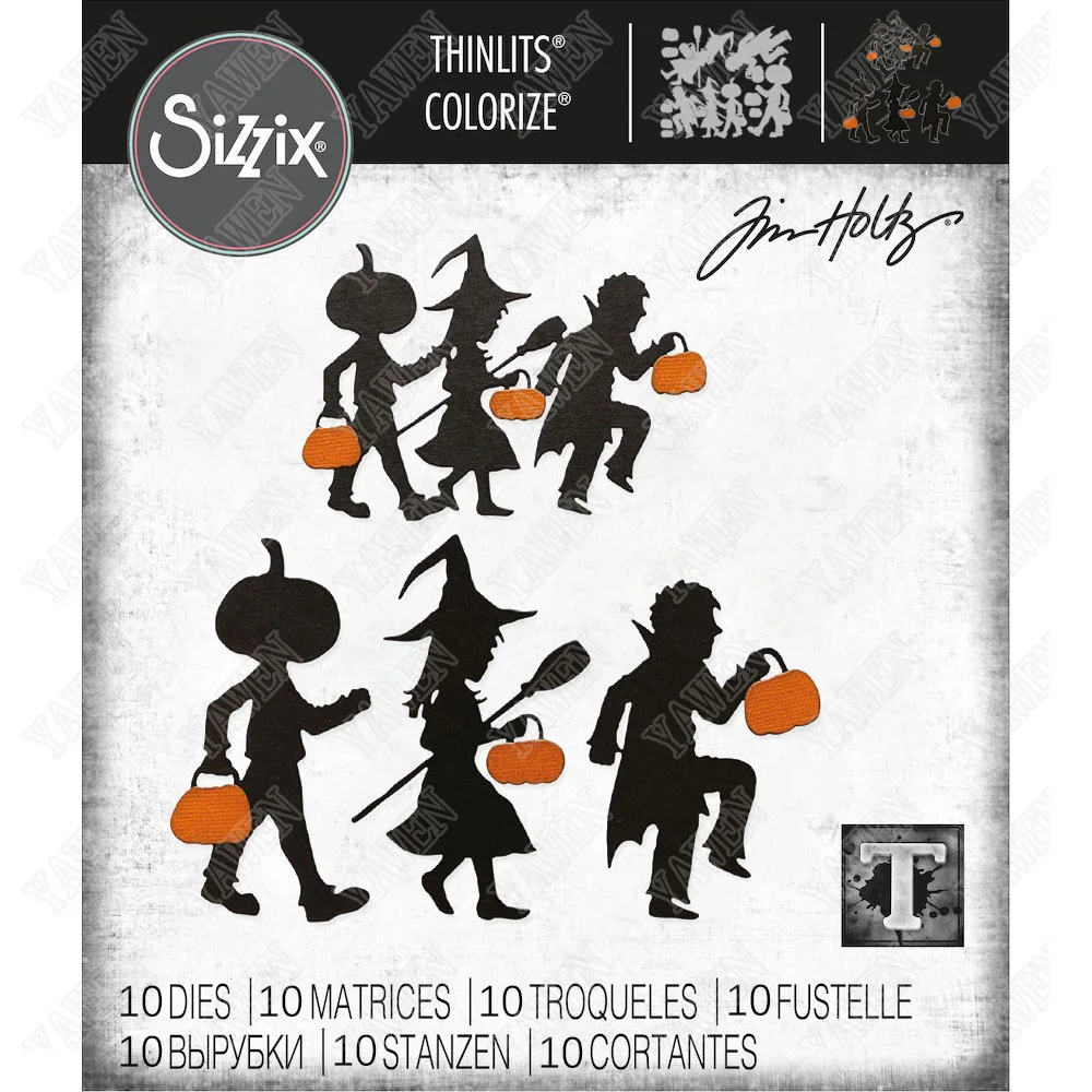 

Halloween Night 2023 New Metal Cutting Dies Diy Scrapbooking Paper Handmade Album Embossing Greeting Card