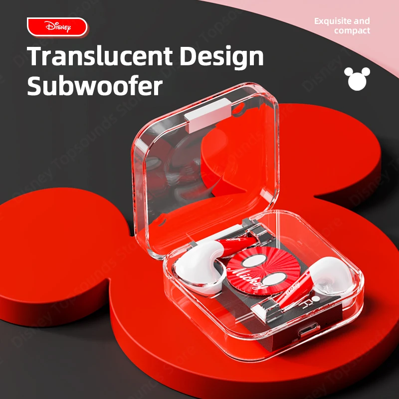 Disney LK-10 Wireless Bluetooth 5.2 Earphones TWS Sport Headsets Noise Reduction Earbuds with Mic HiFi Music Headphones