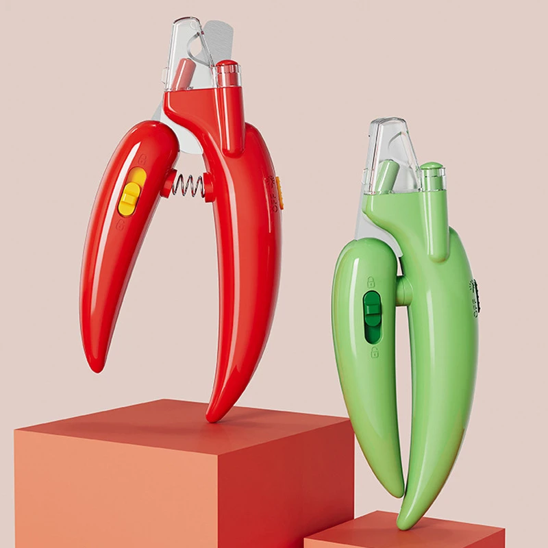 Щипцы для ногтей со светодиодный подсветильник кой триммеры кошек и собак |