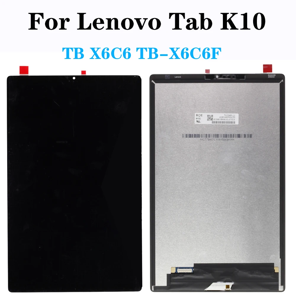 

Original LCD For Lenovo Tab K10 TB X6C6 TB-X6C6F TB-X6C6X Display Touch Digitizer Screen Replacement Parts