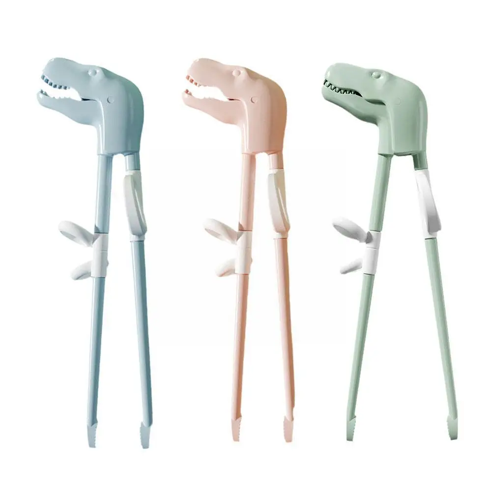 

Training Chopsticks Cartoon Dinosaur Chopsticks For Sushi Baby Kids Children Enlightenment Tableware Learner Cute K0n6