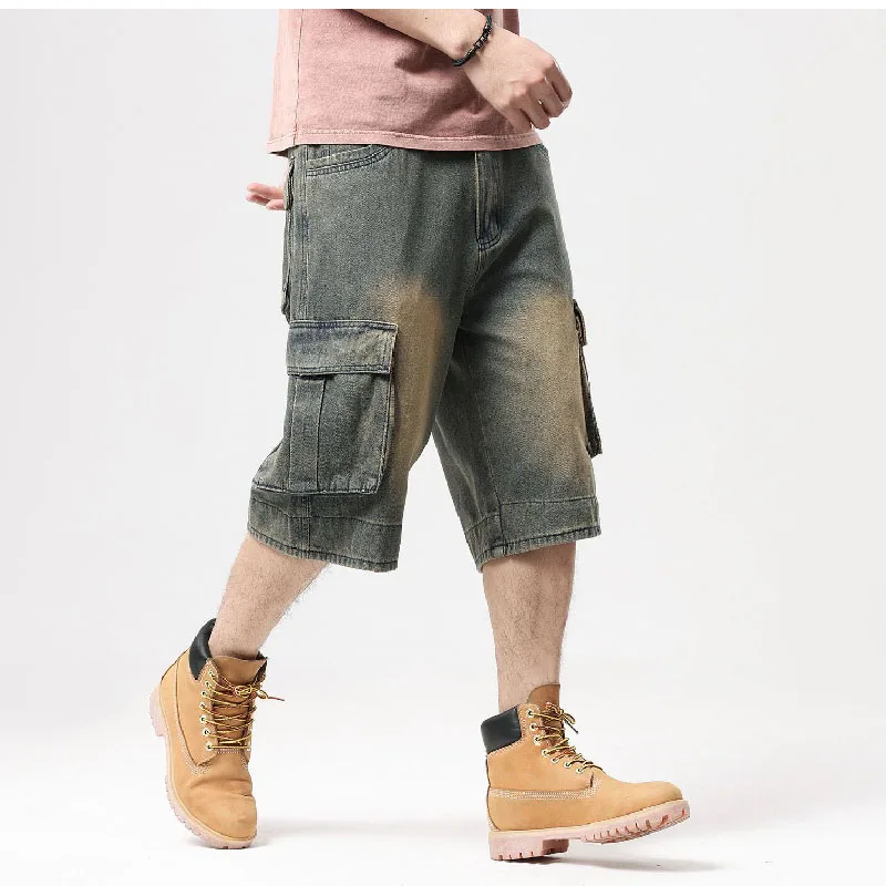 Plus Size 46 jeans male men jeans mens shorts men denim jeans men trousers man pants men pants for men Loose 2022 High Quality