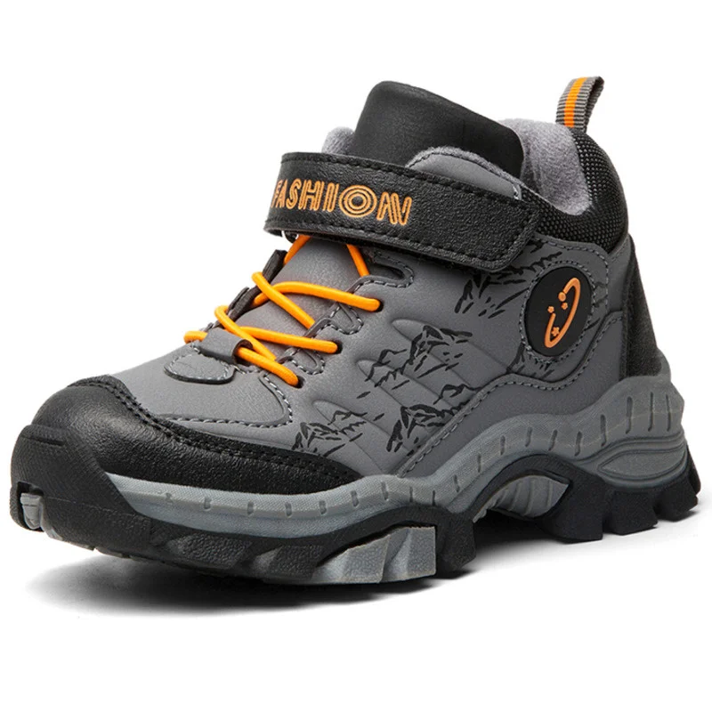 

Winter Hiking Shoes Children Shoes Non-slip Sports Shoes Warm Outdoor Boys Boots Teenagers Mountain Climbing Trekking Sneakers