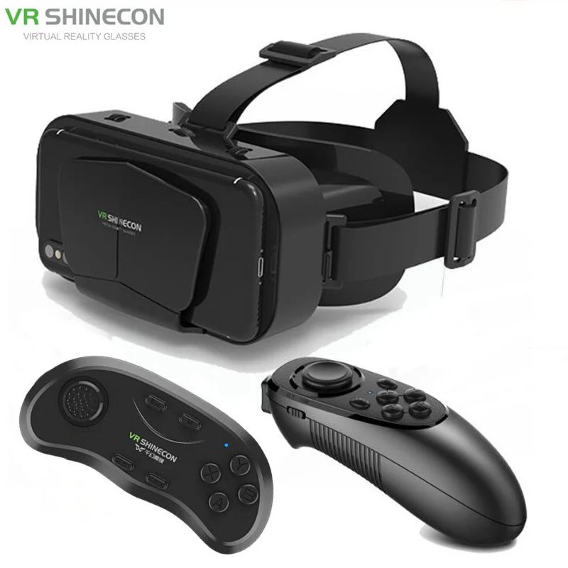 

2022 new VR glasses thousand magic VRSHINECON G10 mobile phone 3D virtual reality helmet panorama
