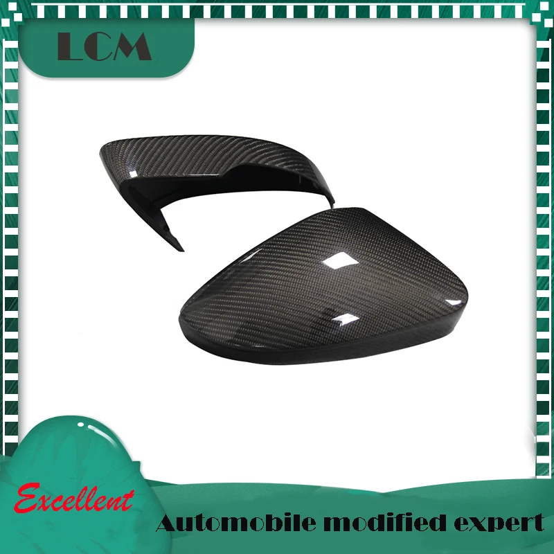 

ABS+Carbon Fiber Replacement Style Mirror Cover for Skoda Octovia 15 16 17 18 19 20 21 Body Side Rearview Caps Protector