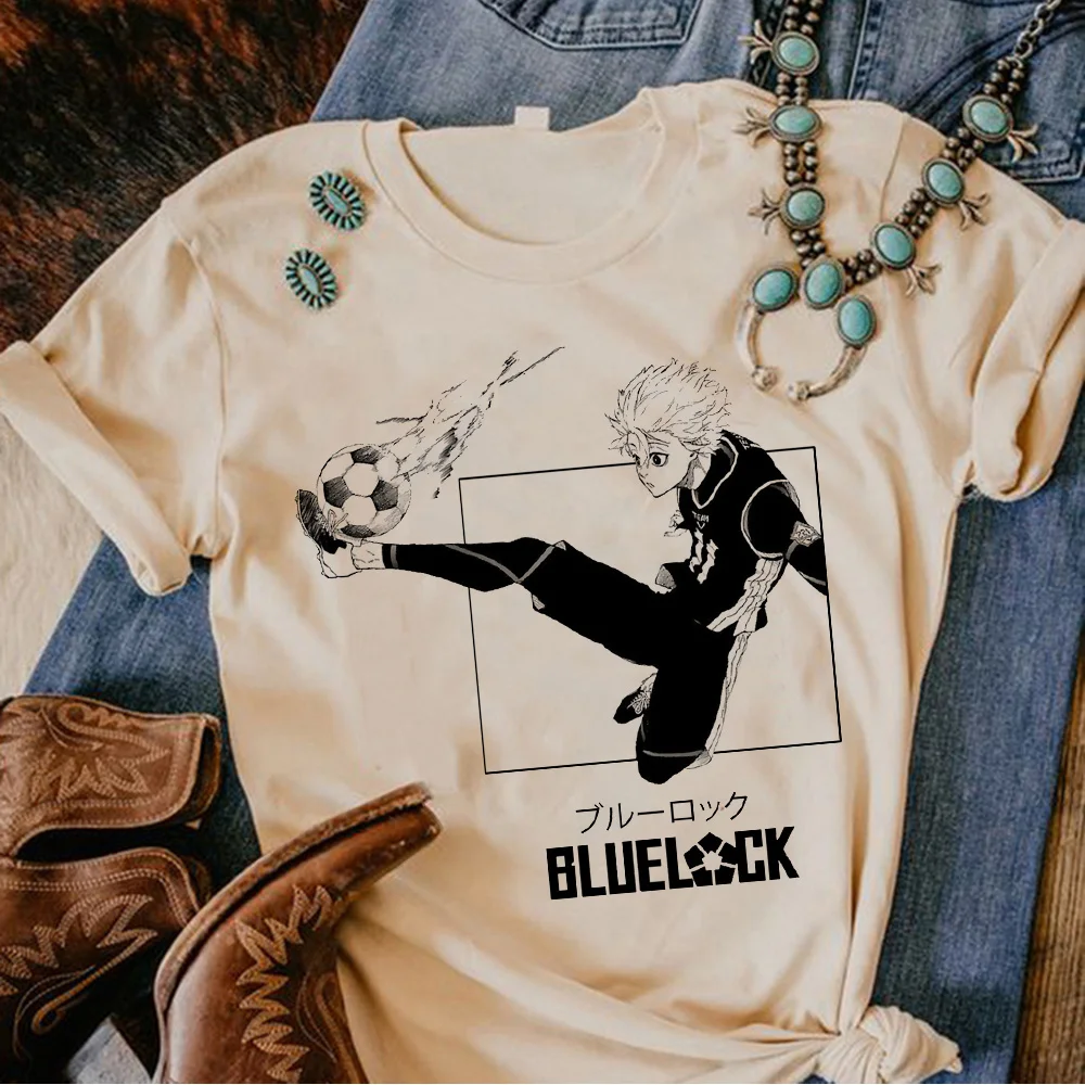 

Blue Lock Bluelock Tee women harajuku anime streetwear t-shirts girl harajuku clothing