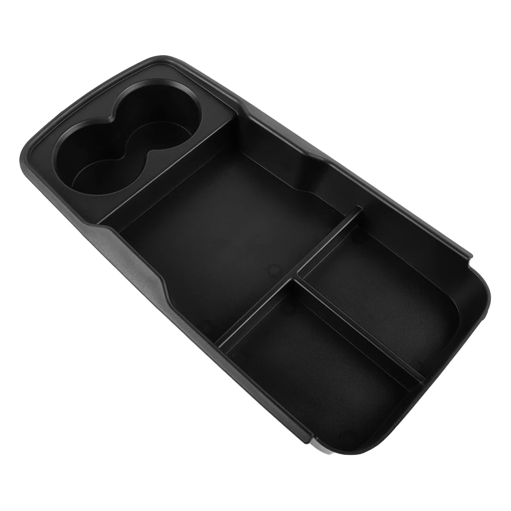 

1x Black Interior Perfect Replacement Armrest Console As Picture Shown Central Storage Box Durable High Quality