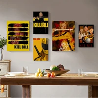classic nostalgic movie kill bill classic vintage posters kraft paper prints and posters room wall decor