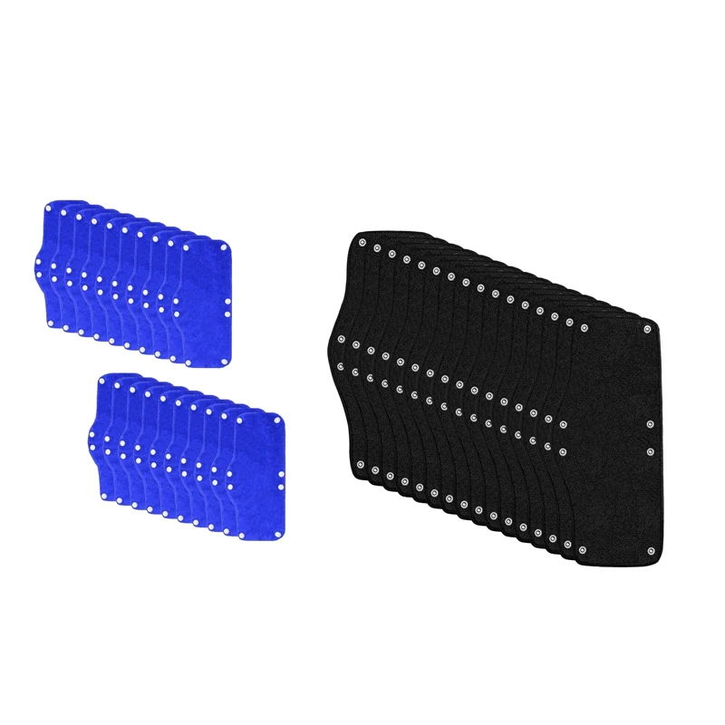 

16 Pcs Cotton Hard Hat Sweatband Washable Hard Hat Liner Reusable Snap-On Terry Sweatband For Hard Hat Accessories