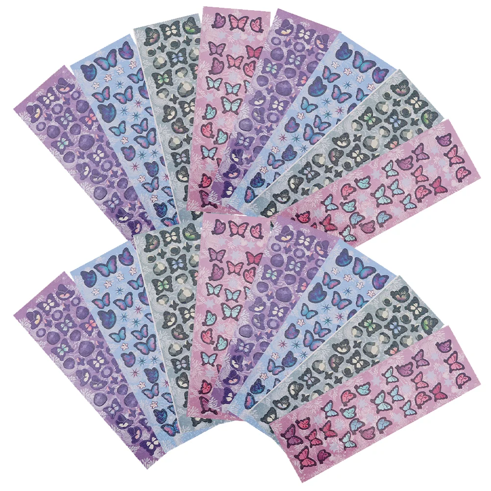 

16 Sheets Birthday Stickers Stickers Kids Stickers Water Bottles Nature Stickers Butterflies Crafts Craft Kids