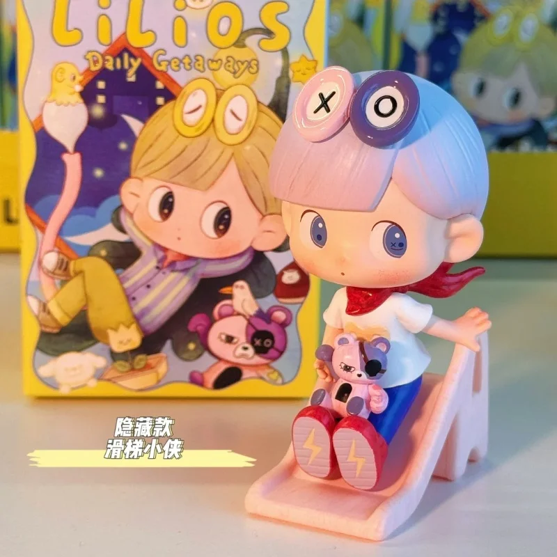 Оригинальная ежедневная микро-серия Lilios аниме-фигурка модель милая кукла