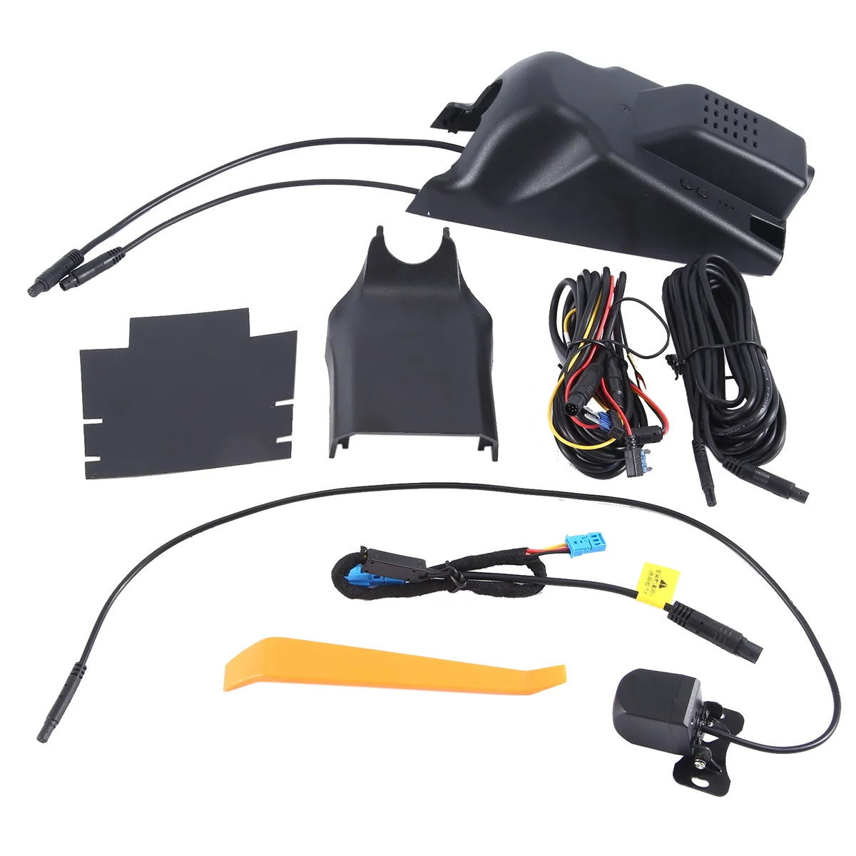 4K двух объектив Wi-Fi 3840x2160 Автомобильный видеорегистратор Видеорегистратор для Ford