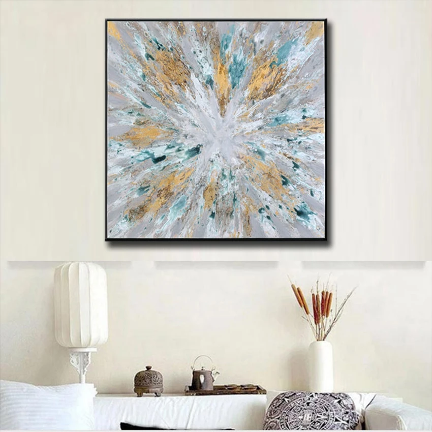 

Ручная роспись, абстрактная картина маслом, украшение для дома, настенное искусство, холст, картина для гостиной, без рамки, фотография