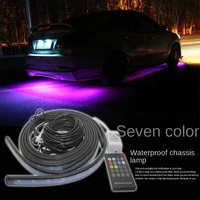 90120 car rgb colorful remote control music voice activated sensor light ambience light chassis lights waterproof light