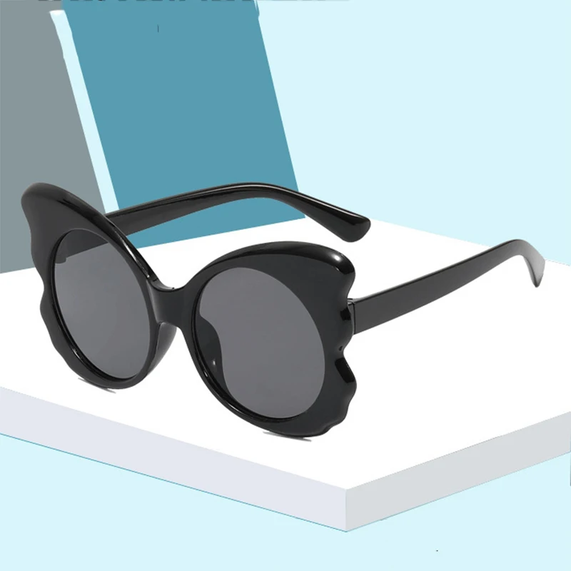 Модные очки в форме бабочки с большой оправой для женщин трендовые классические