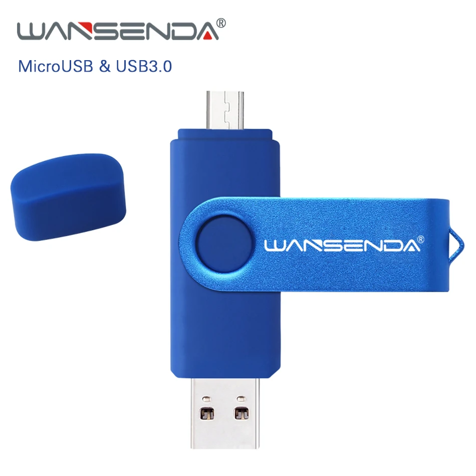 

WANSENDA OTG USB флеш-накопитель, 3,0 ГБ, 16 ГБ, 32 ГБ, 64 ГБ, 128 ГБ