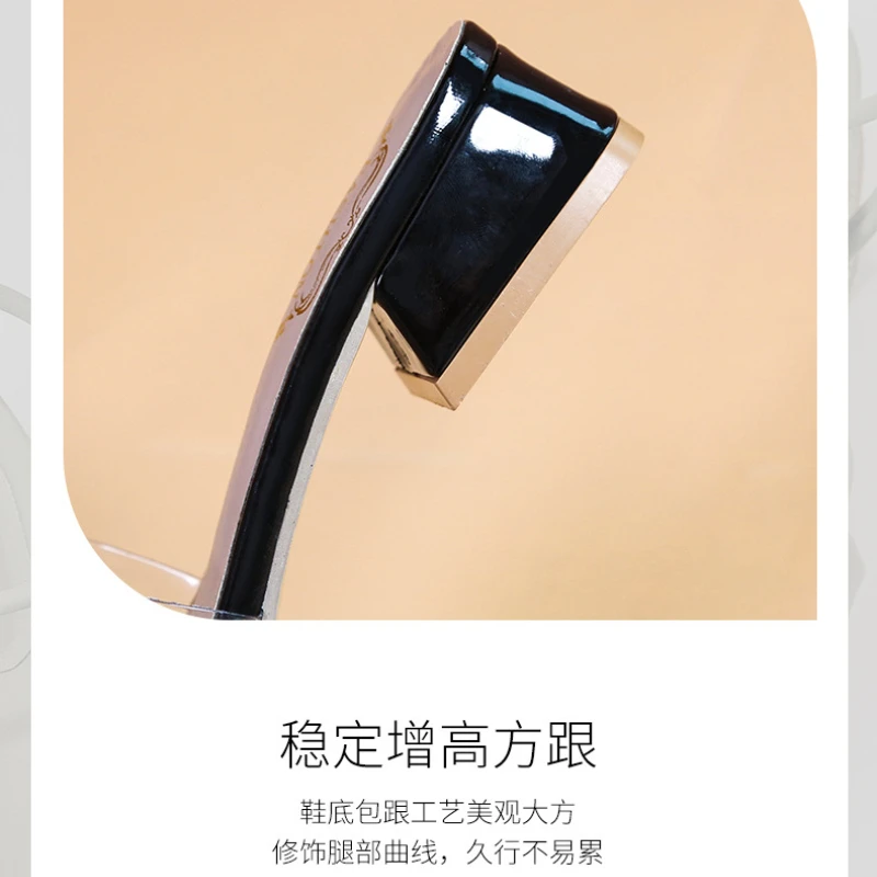 Sandals Women 2023 High Heels Slippers Solid Flip Flops Platform Sandalias Summer New Shoes Pantuflas	 Chaussure Femme Chanclas