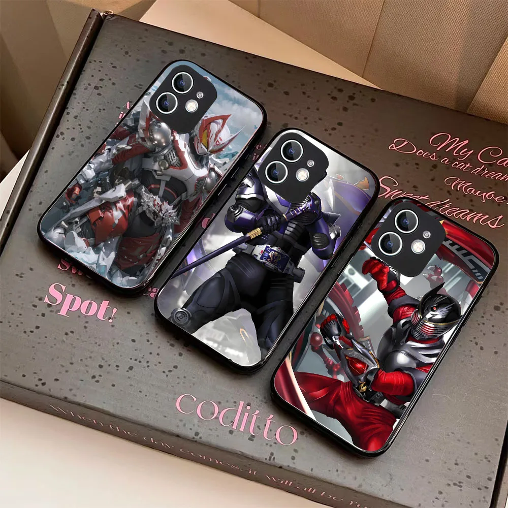 Черный силиконовый чехол для OPPO Reno 2 5 6 7 8 10 Zoom Lite Max WDA-19 Kamen Rider