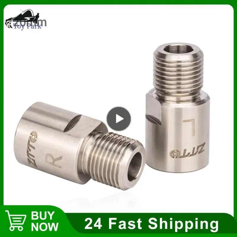 1~8PCS 16/20mm Bike  Pedal Extension Shaft Chrome Molybdenum Steel  Less Labor-intensive Extender Accessories Bicycle Supplies