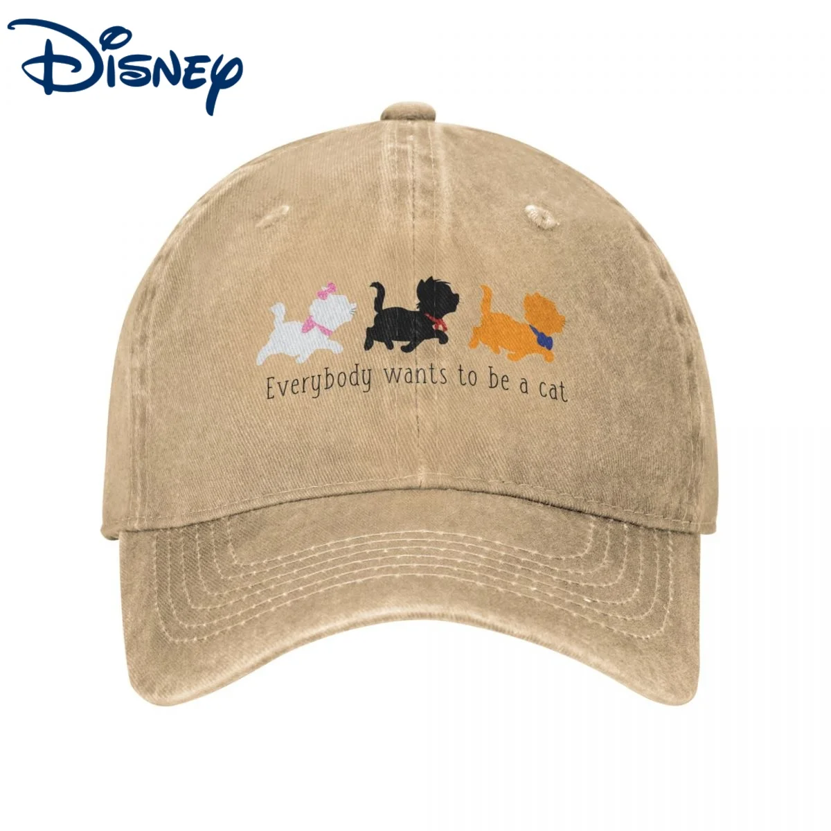 

Aristocats Cats Marie Cartoon Baseball Caps Vintage Distressed Washed Disney Snapback Hat Unisex Outdoor Running Golf Hats Cap