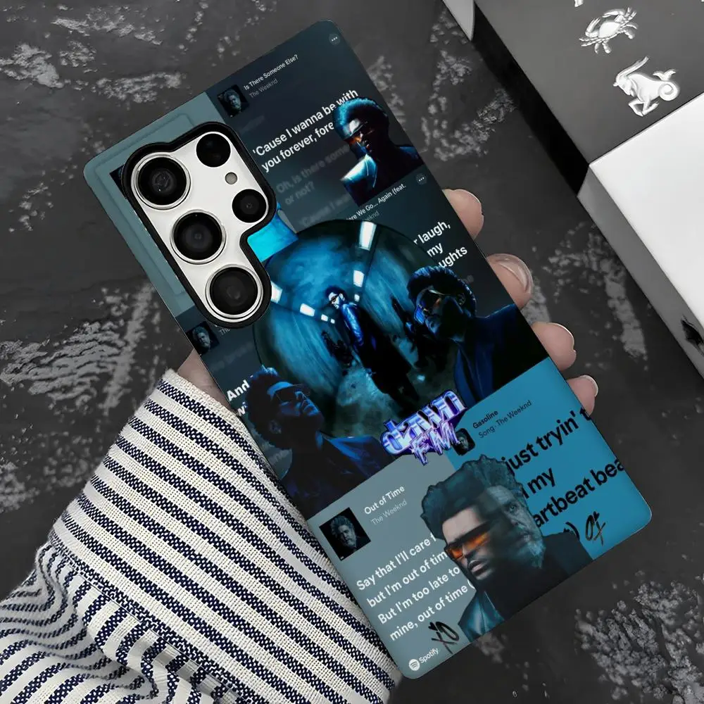 Модный чехол для телефона The Weeknd 2-в-1 с глянцевым покрытием для Samsung S26 S25 S24 S23 S22 S21 Plus Ultra A16 (art.: 3920dcc320528) - 3920dcc320528