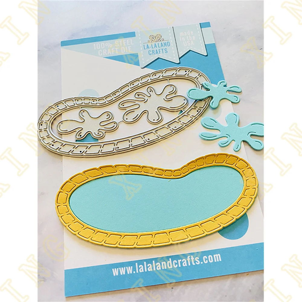 

Metal Cutting Dies Scrapbooking Diy Decoration Craft Embossing Stencil Paper Cards Handmade Album Stamps 2022 Arrival New Pool