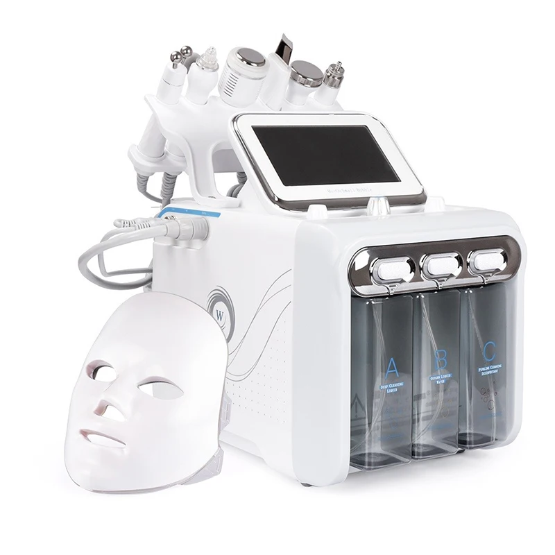 

Hydra Peeling Facial H2O2 Hydrogen Hydro Small Bubble Water Dermabrasion Hydra Oxigen Facial Machine