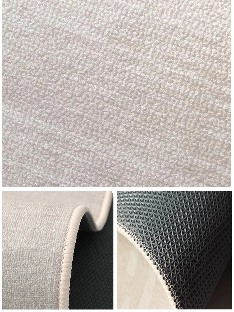 Художественный клетчатый ковер в стиле ретро удобный простой уходе прикроватный