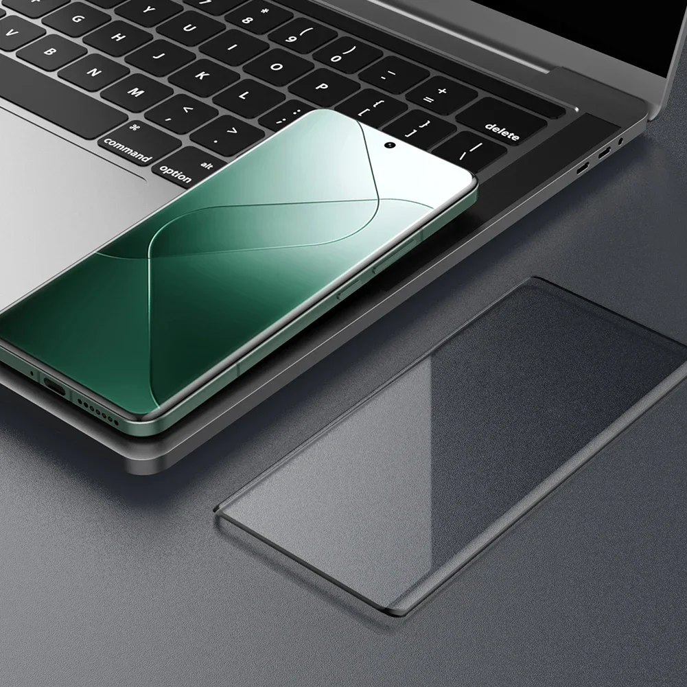 Для Xiaomi 14 Pro пленка NILLKIN 2 шт. ударопрочная изогнутая защитная для экрана мягкая не