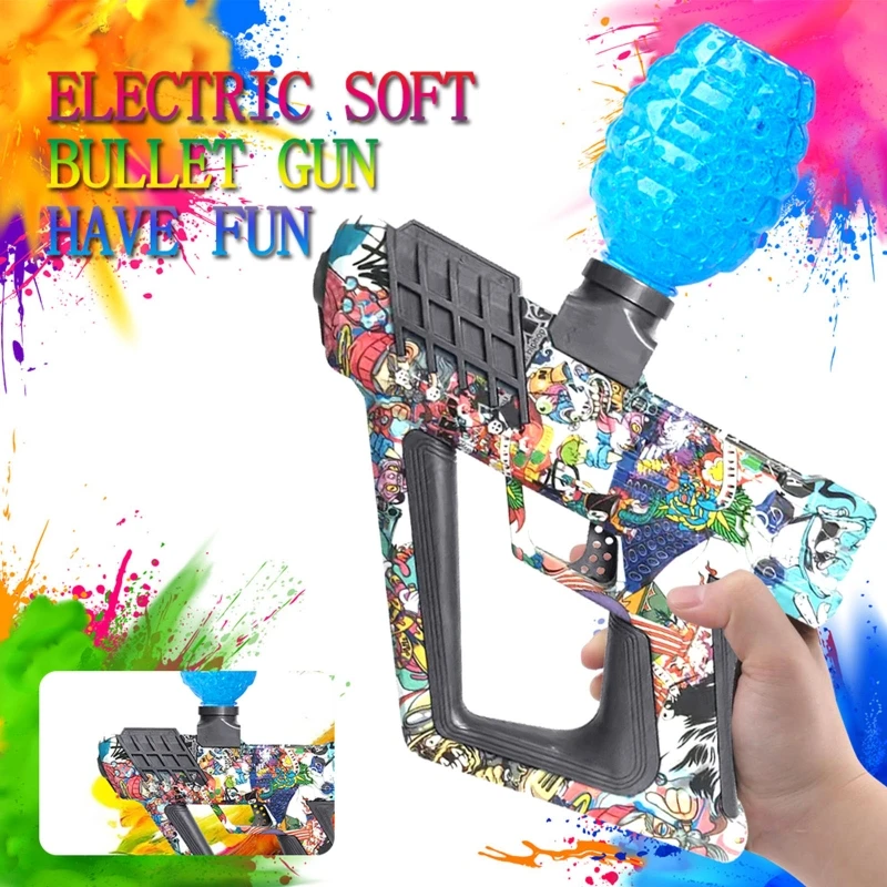 

Kids Electric Water Gun Gel Ball Blaster Toy Best Gift Accessories Highly Assembled Play Funny Interactive Outdoor Toy 2022 New
